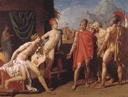 Jean Auguste Dominique Ingres Achilles Receives the Envoys of Agamemnon (mk04) china oil painting artist